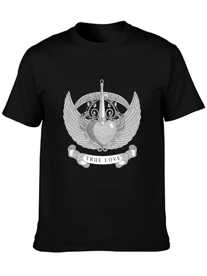 True Love Graphic Tee - Black