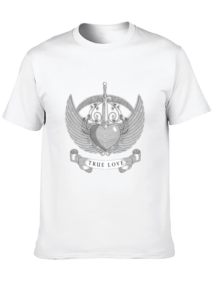 True Love Graphic Tee - Black