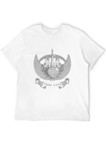 True Love Graphic Tee - Black