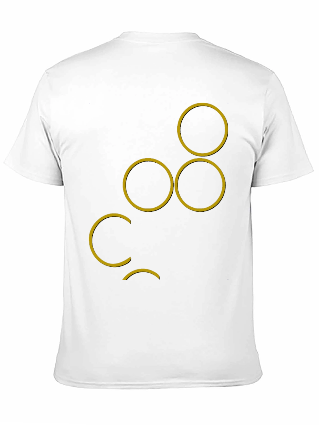 Abstract Circle Design T-Shirt
