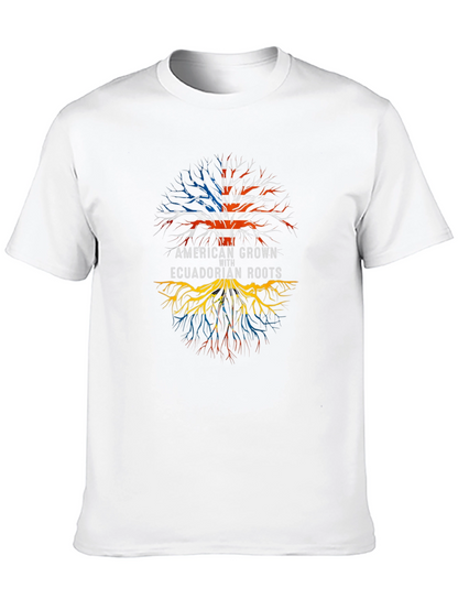 American Grown with Ecuadorian Roots T-Shirt