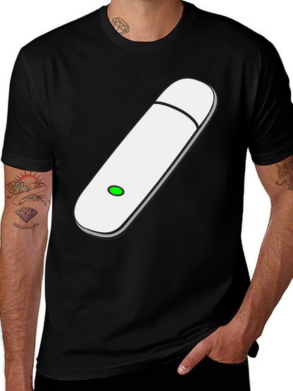 USB Drive Graphic T-Shirt - Geeky Style