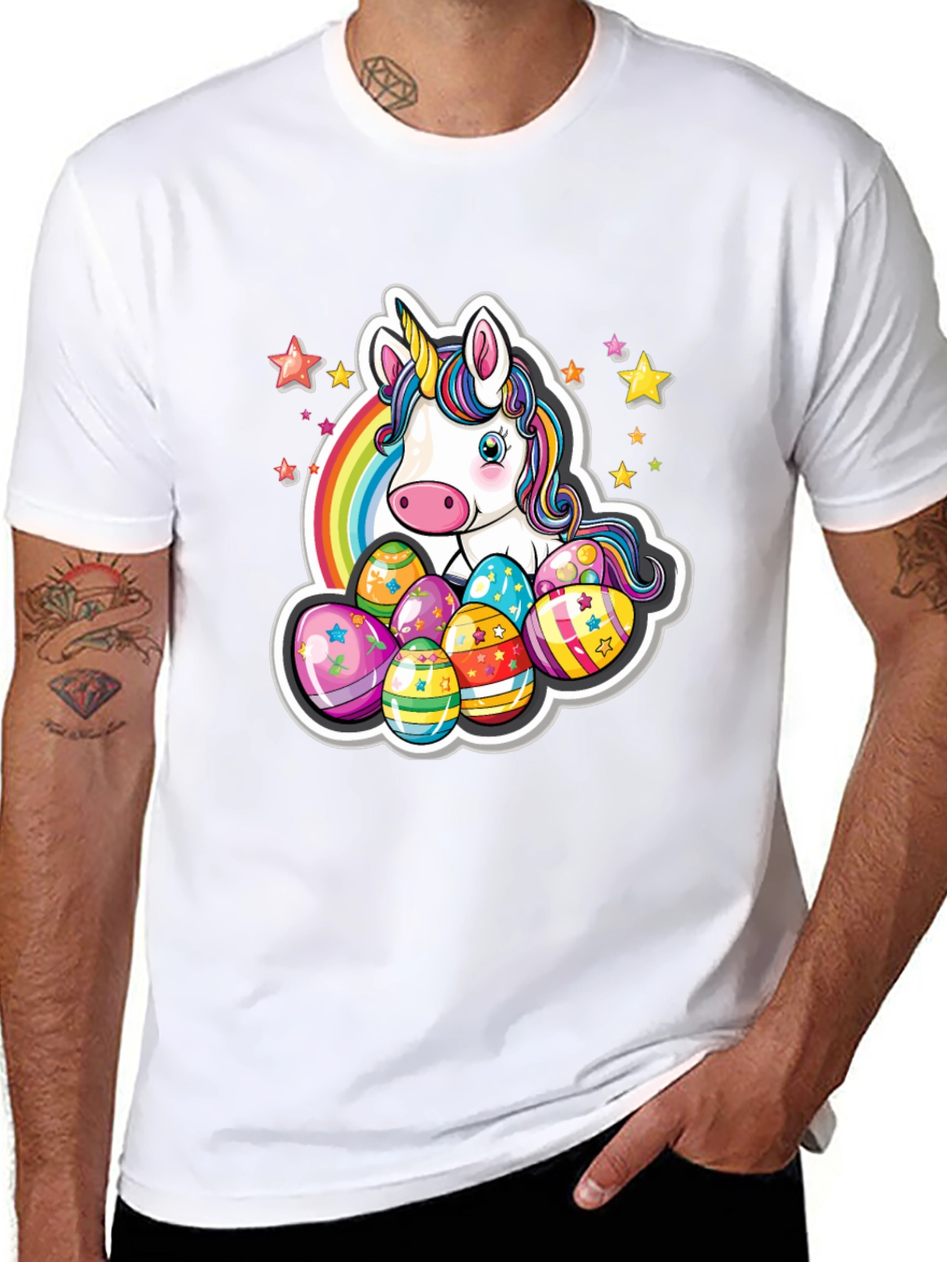 Unicorn Easter Egg T-Shirt