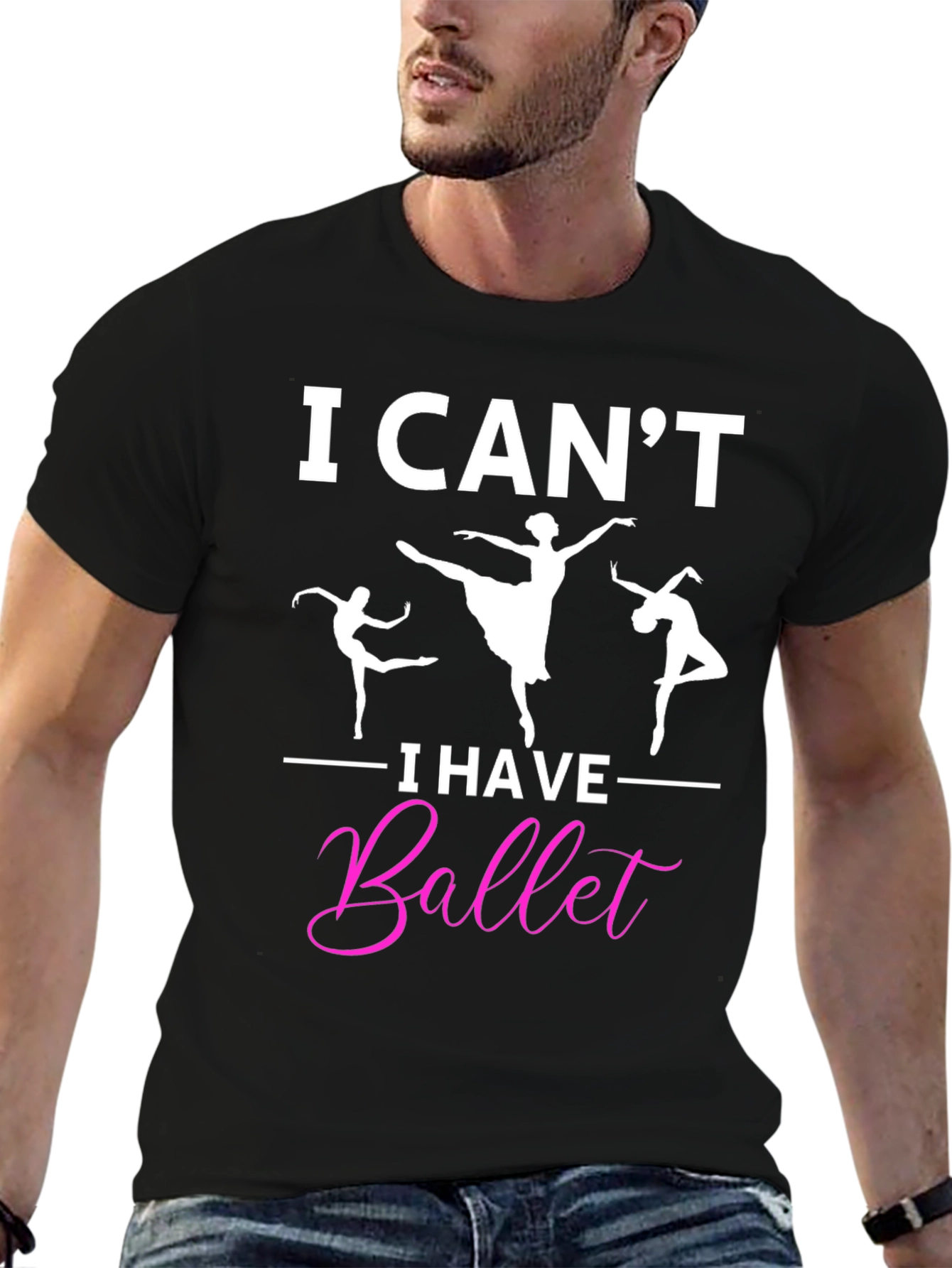 I Cant I Have Ballet Graphic T-Shirt