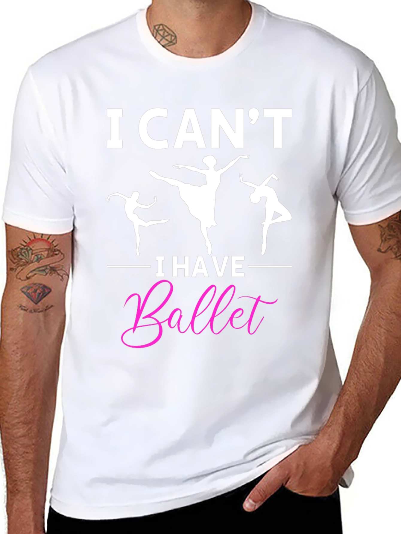 I Cant I Have Ballet Graphic T-Shirt