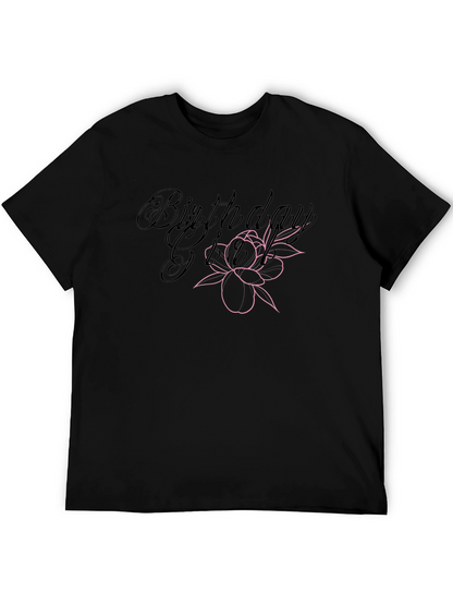 Birthday Girl Tee - Floral Design