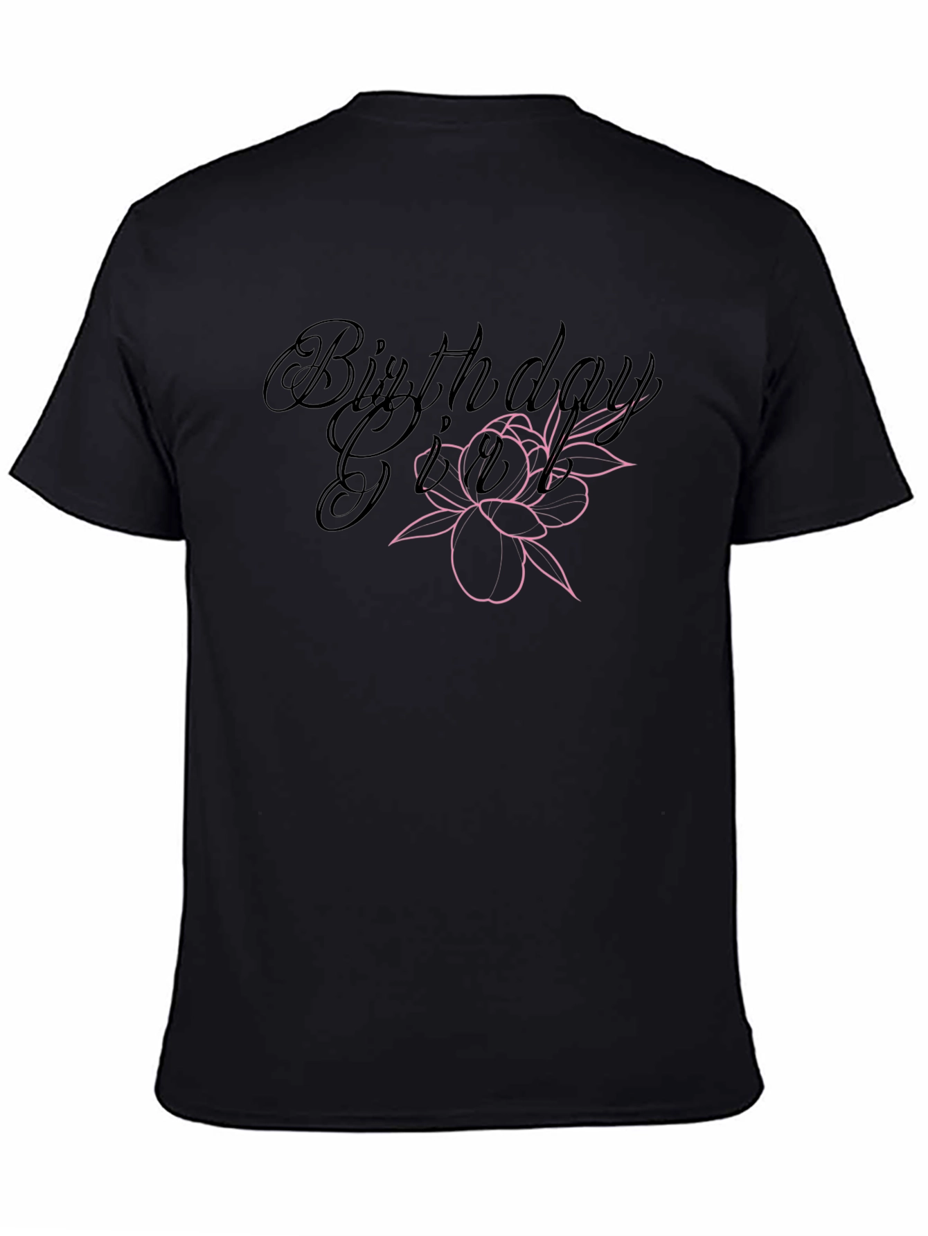 Birthday Girl Tee - Floral Design