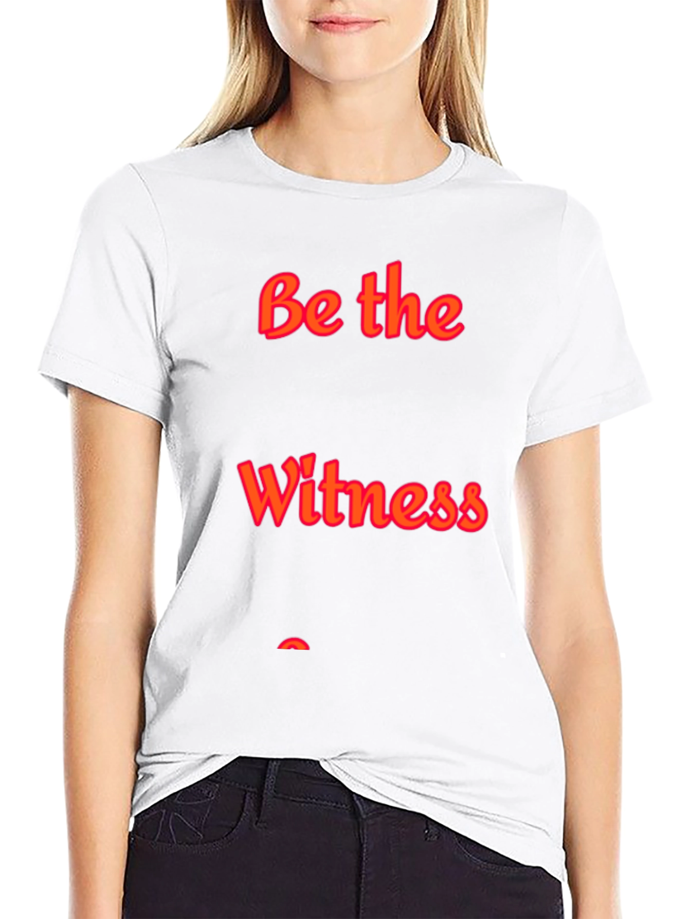 Be the Witness Black T-Shirt