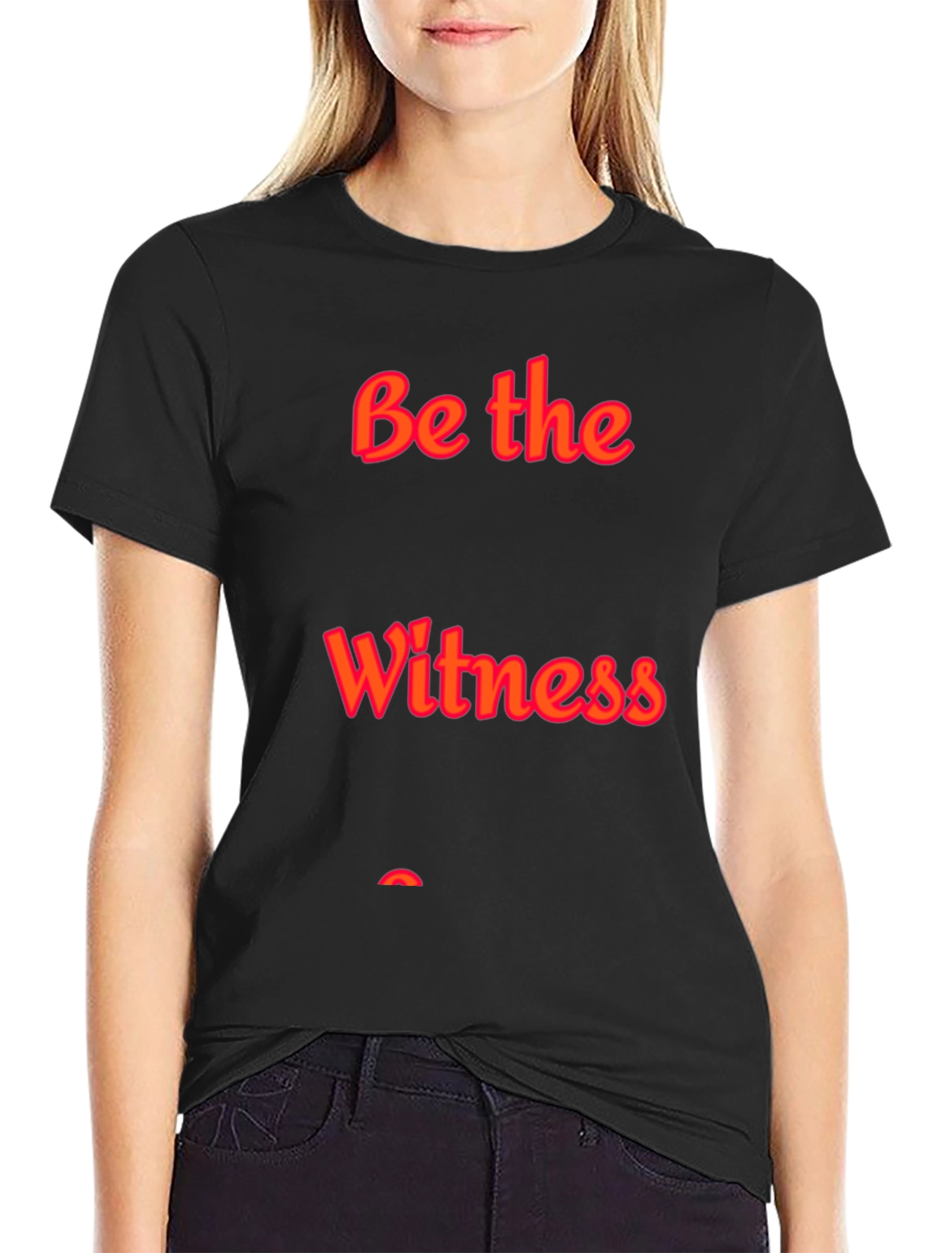 Be the Witness Black T-Shirt