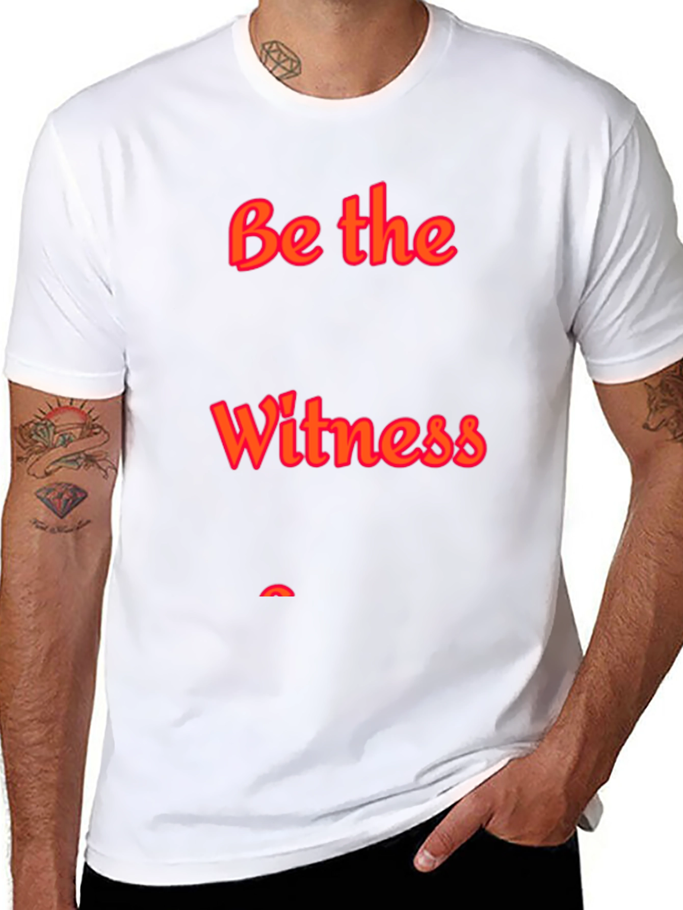 Be the Witness Black T-Shirt