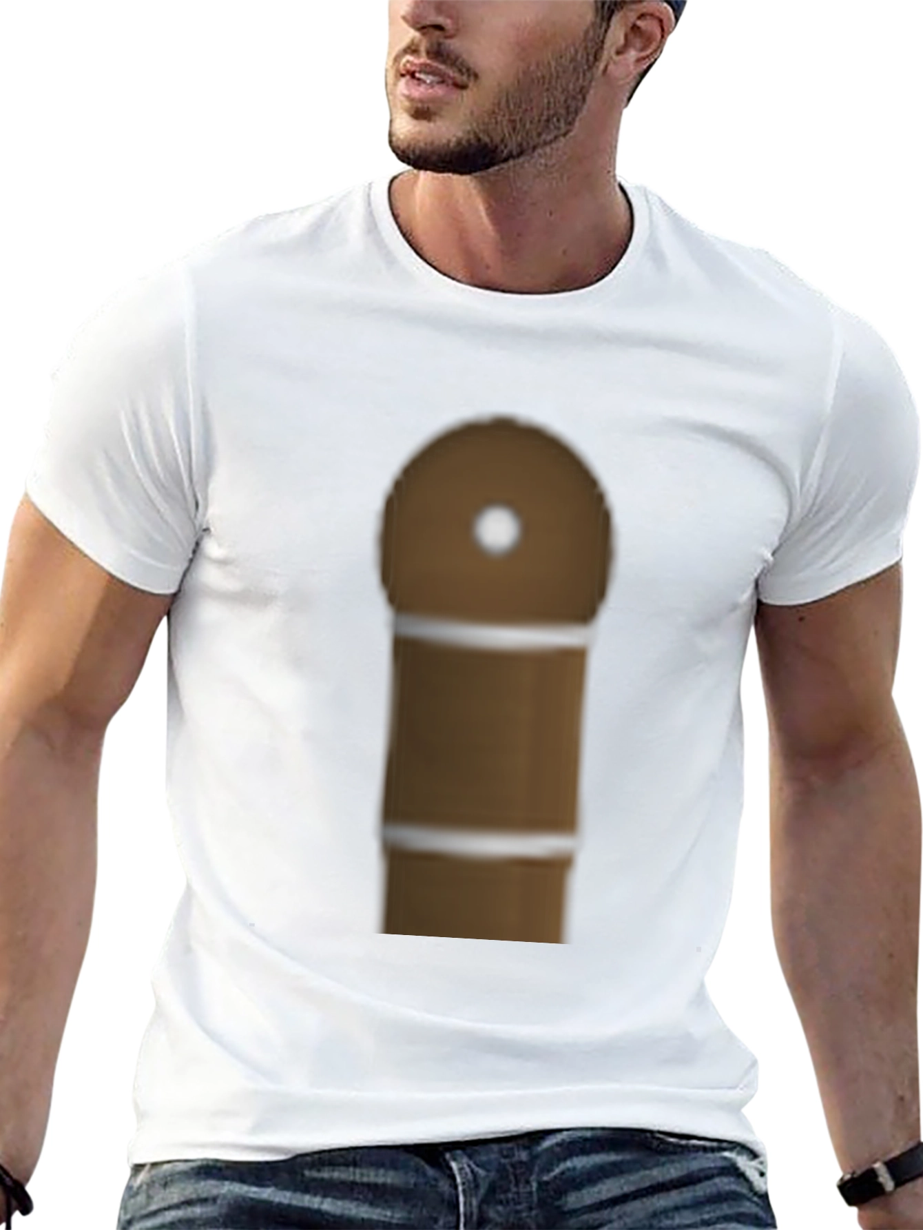 Novelty Cigar Graphic Tee - Funny Smoker T-Shirt