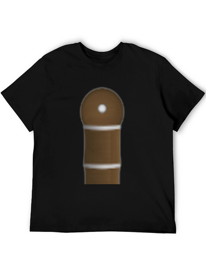 Novelty Cigar Graphic Tee - Funny Smoker T-Shirt