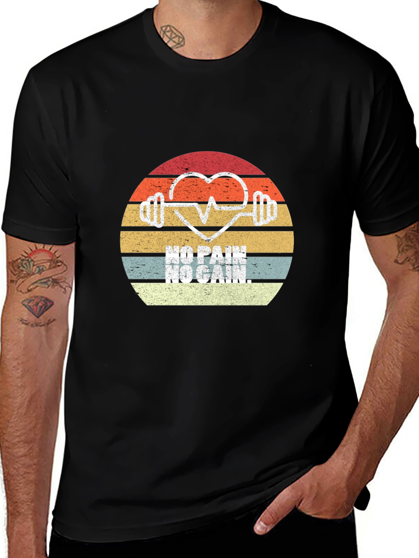 No Pain No Gain Gym T-Shirt