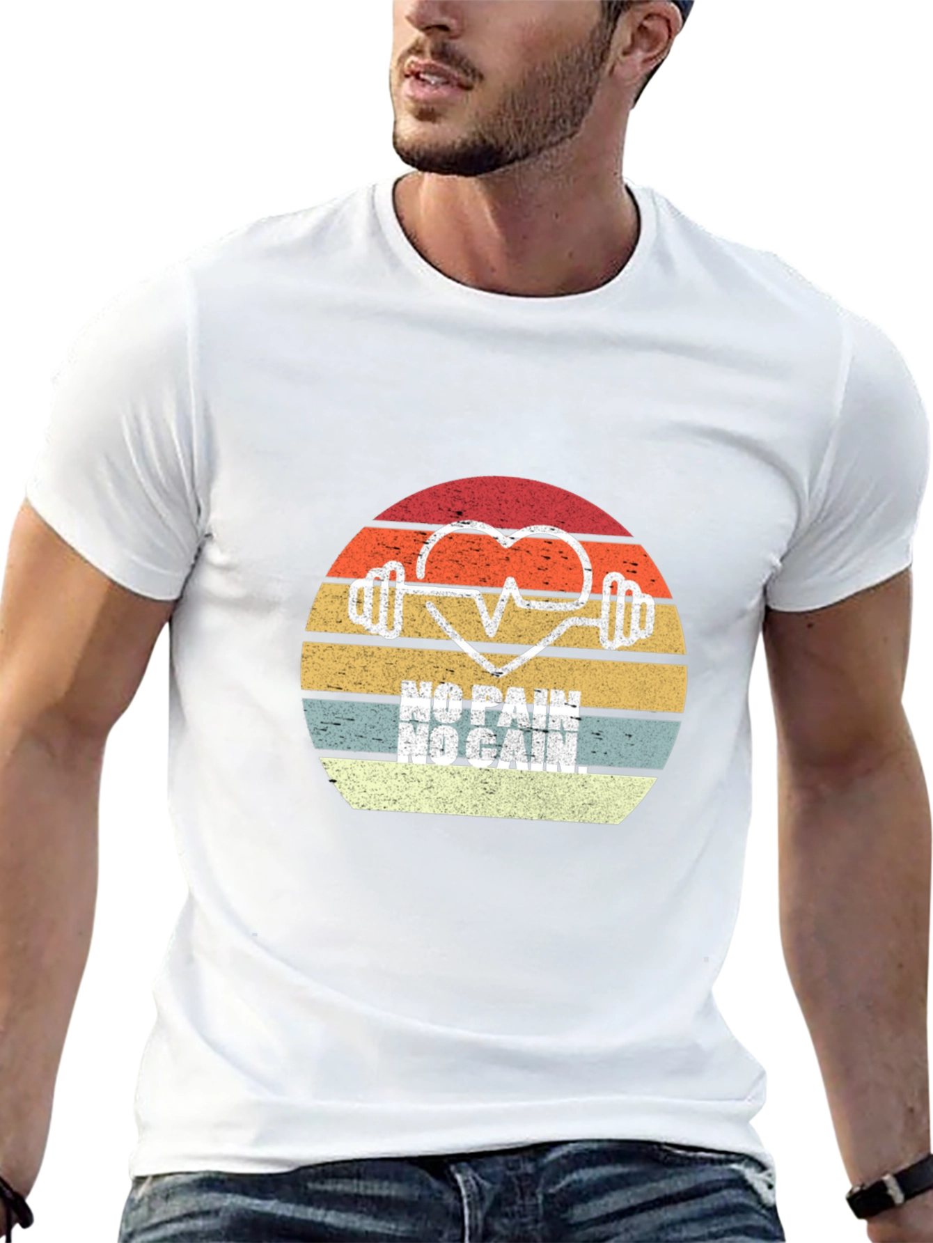 No Pain No Gain Gym T-Shirt