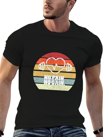 No Pain No Gain Gym T-Shirt