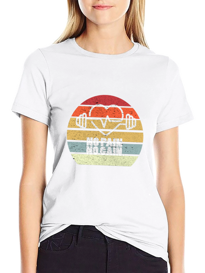 No Pain No Gain Gym T-Shirt