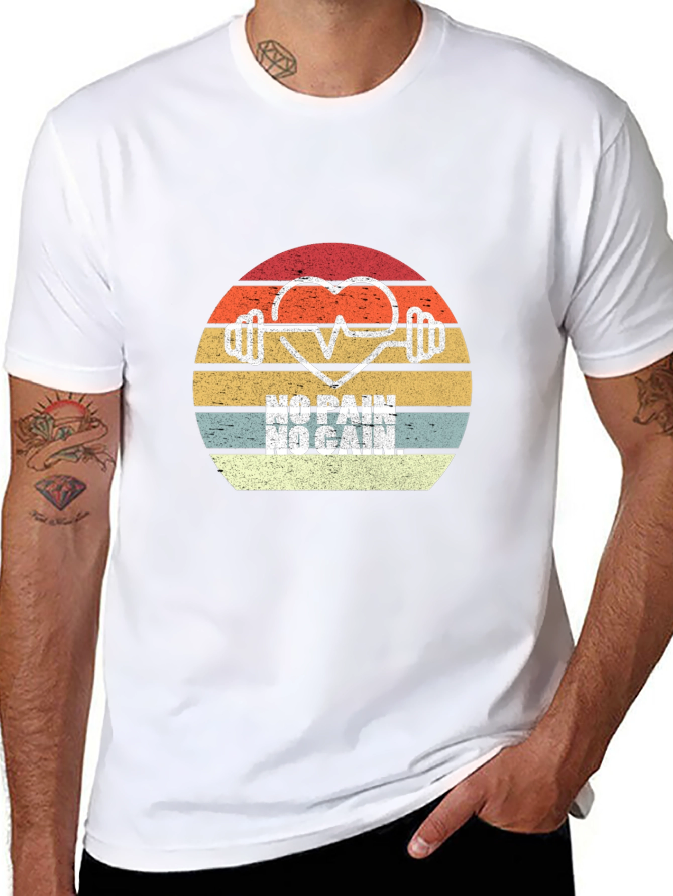 No Pain No Gain Gym T-Shirt