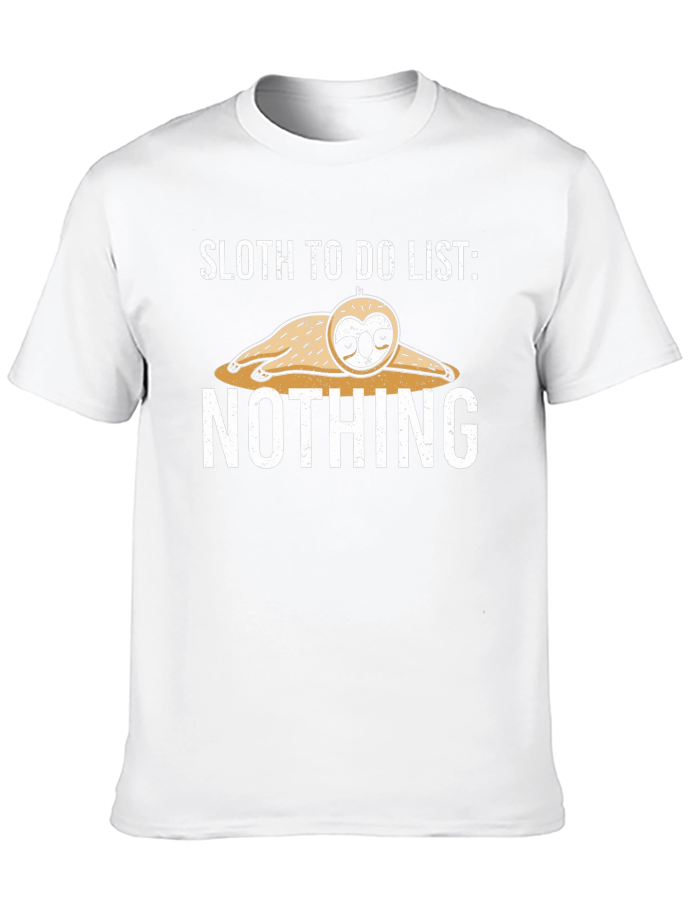 Sloth To Do List: Nothing T-Shirt