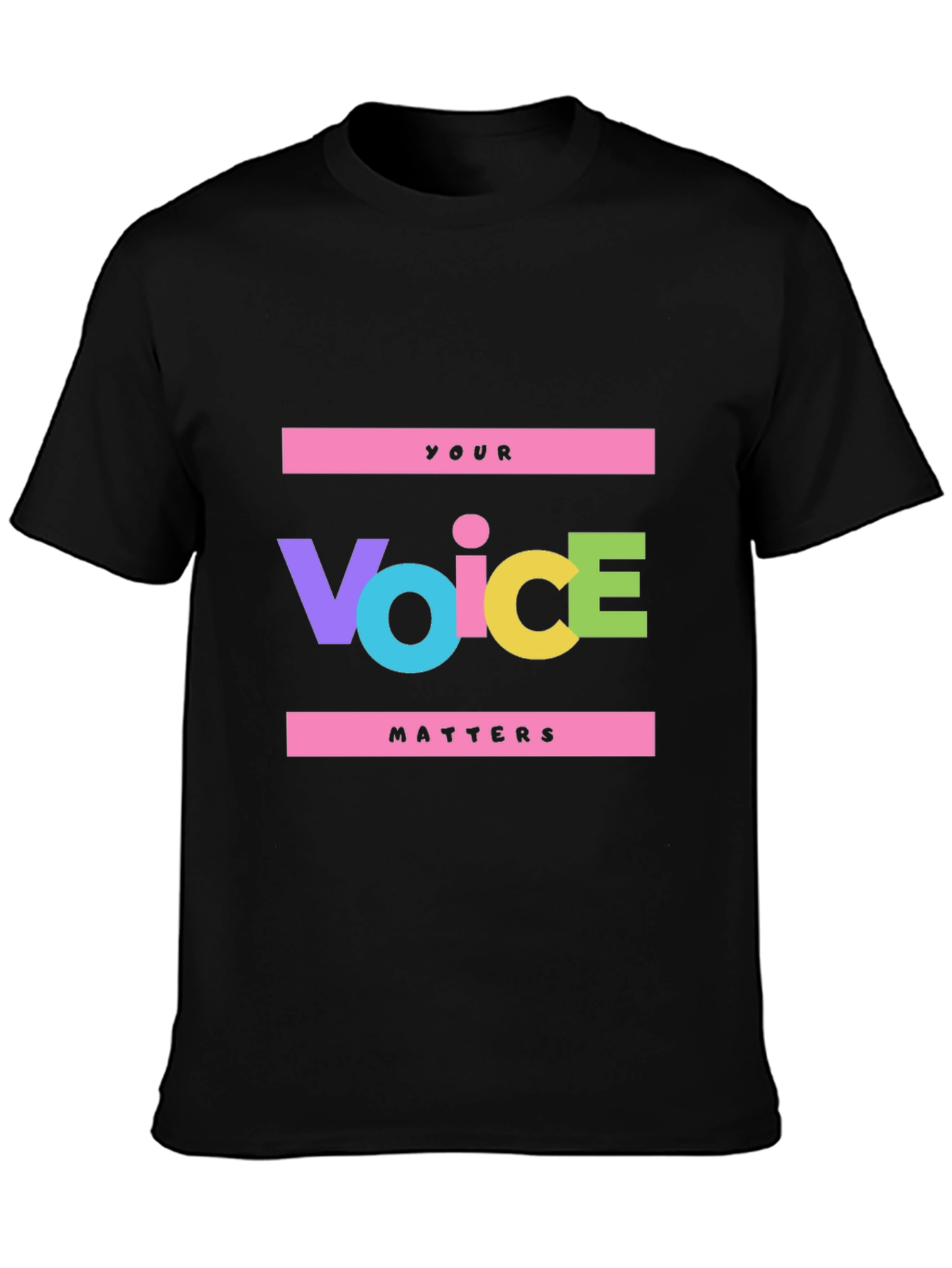 Voice Matters Graphic Tee - Bold Statement Shirt