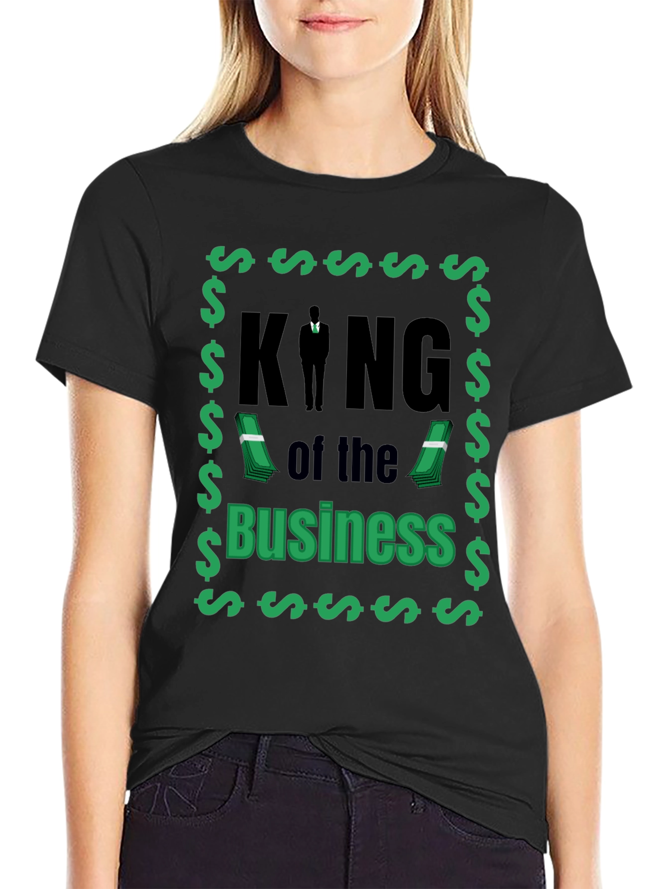 King of Business Graphic Tee