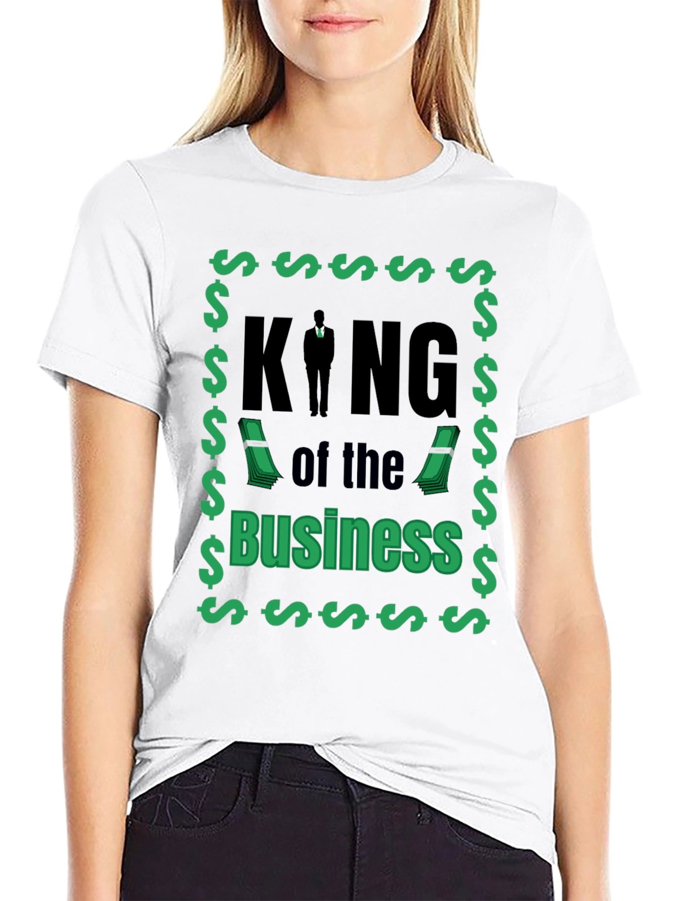 King of Business Graphic Tee