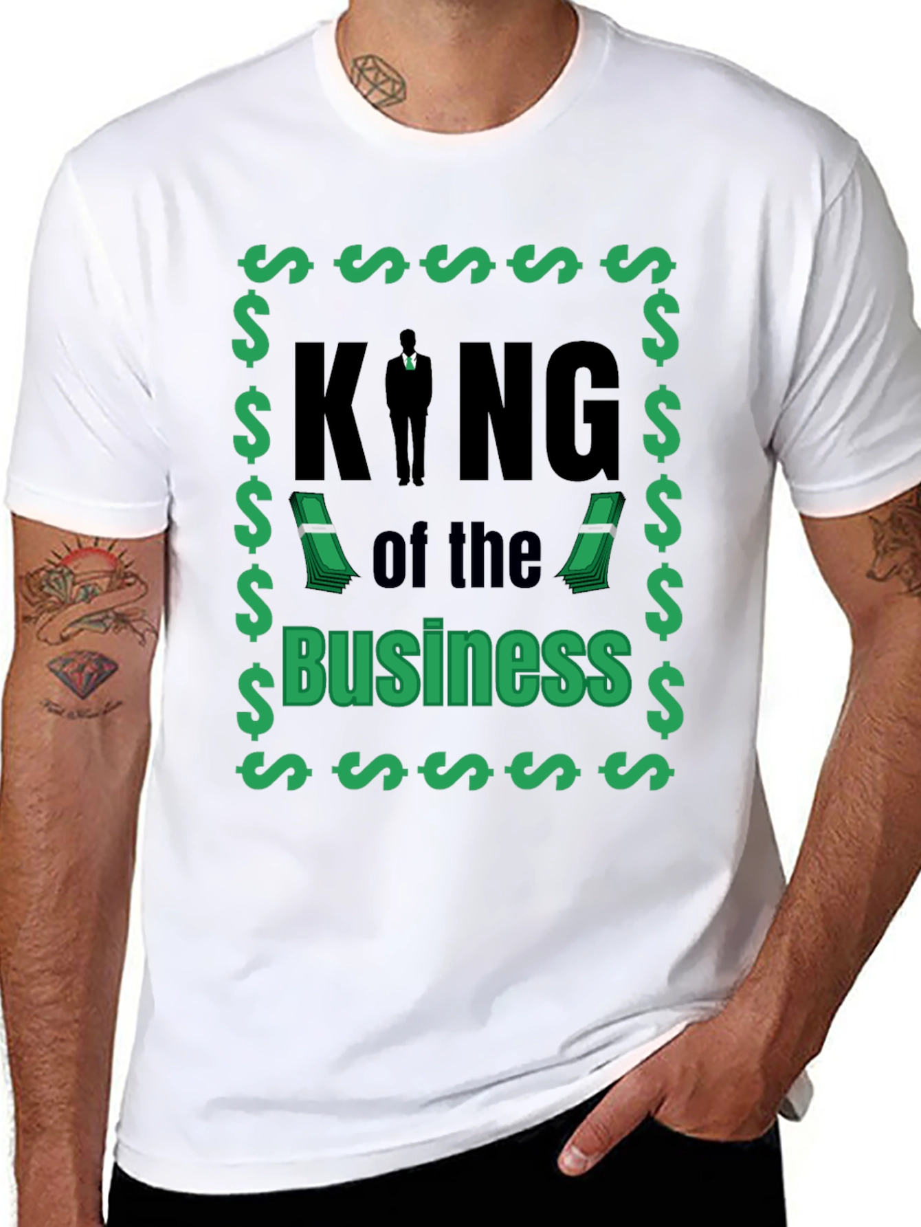 King of Business Graphic Tee