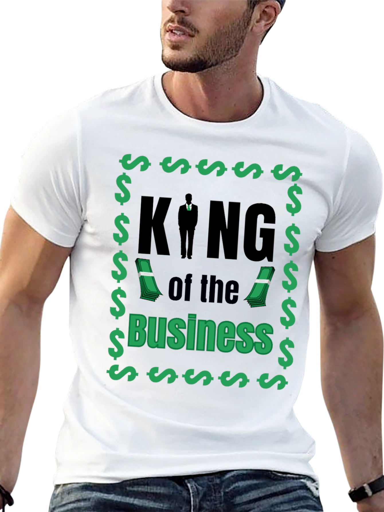 King of Business Graphic Tee