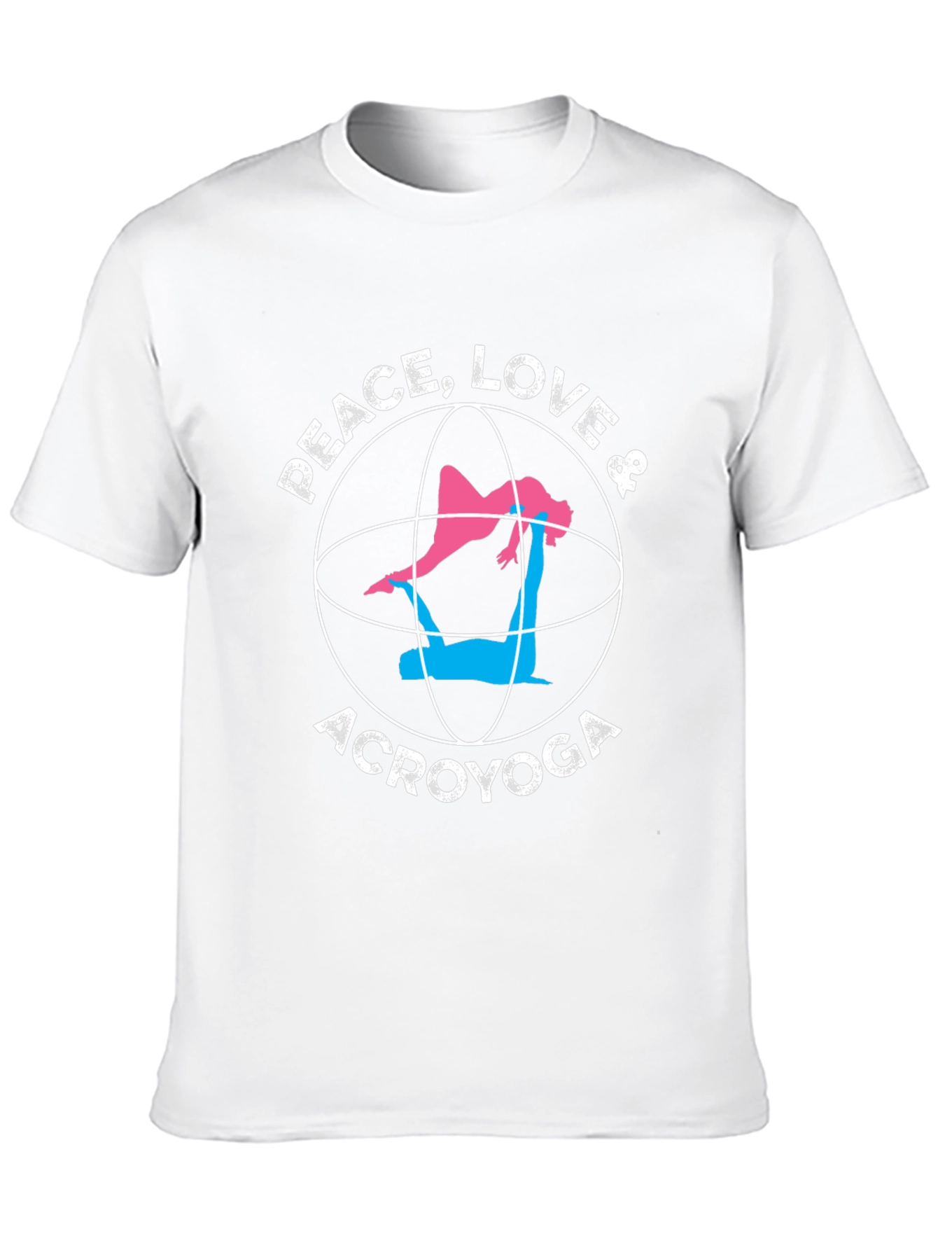 Peace Love Acroyoga Graphic Tee