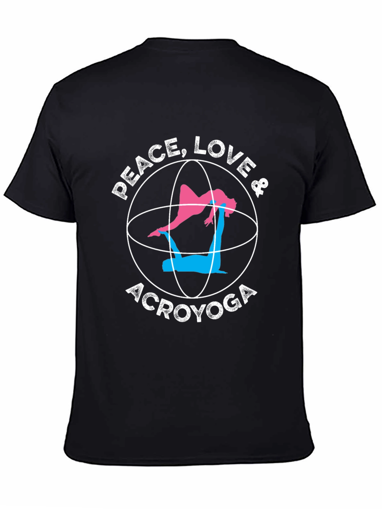 Peace Love Acroyoga Graphic Tee