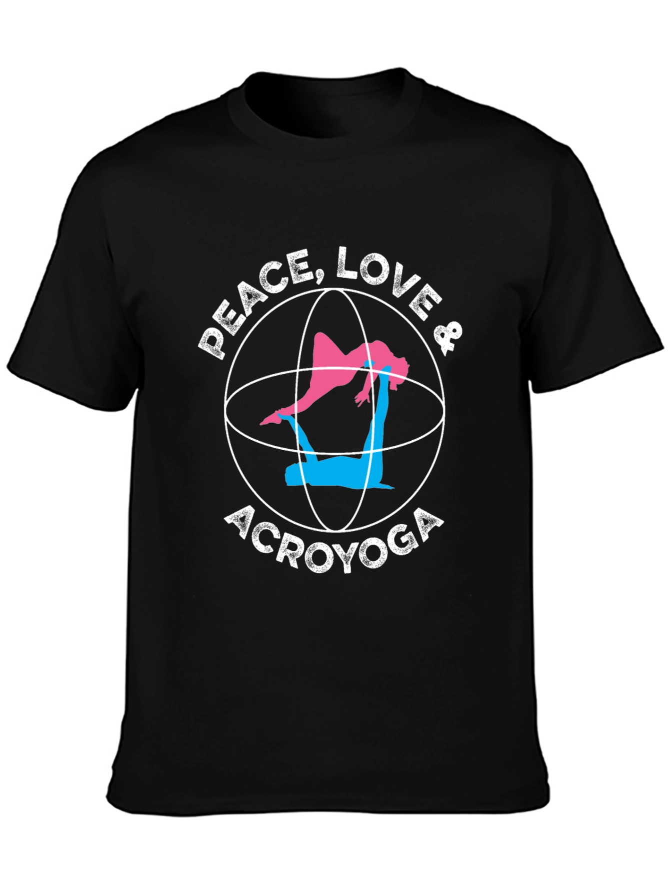 Peace Love Acroyoga Graphic Tee