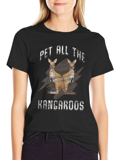 Pet All The Kangaroos T-Shirt