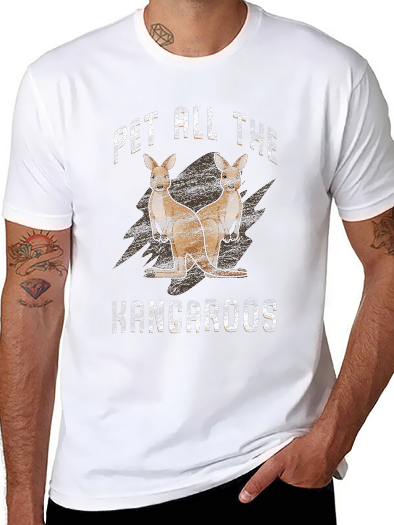 Pet All The Kangaroos T-Shirt