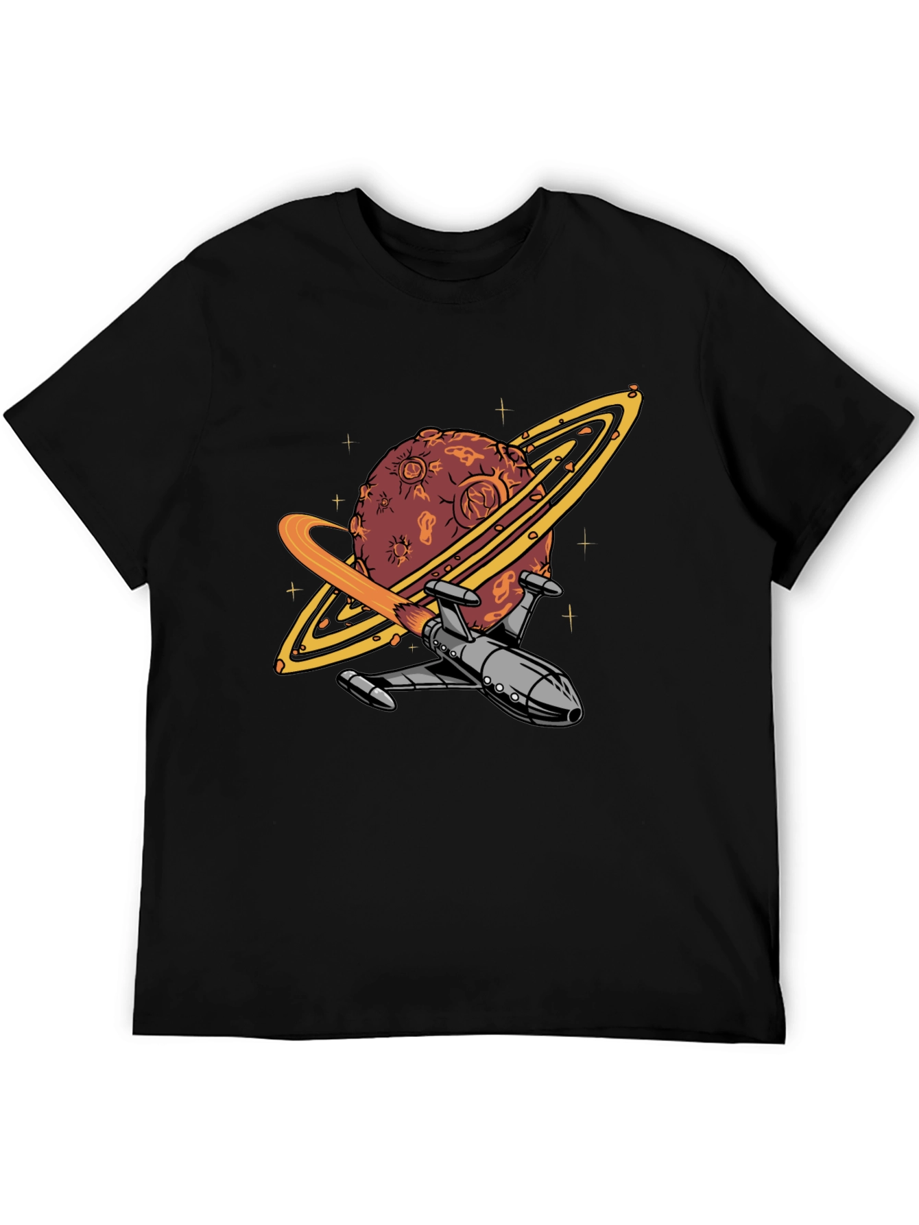 Planet Rocket T-Shirt - Space Adventure Tee