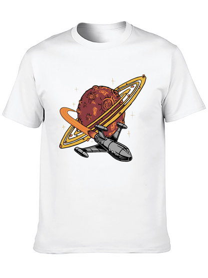 Planet Rocket T-Shirt - Space Adventure Tee