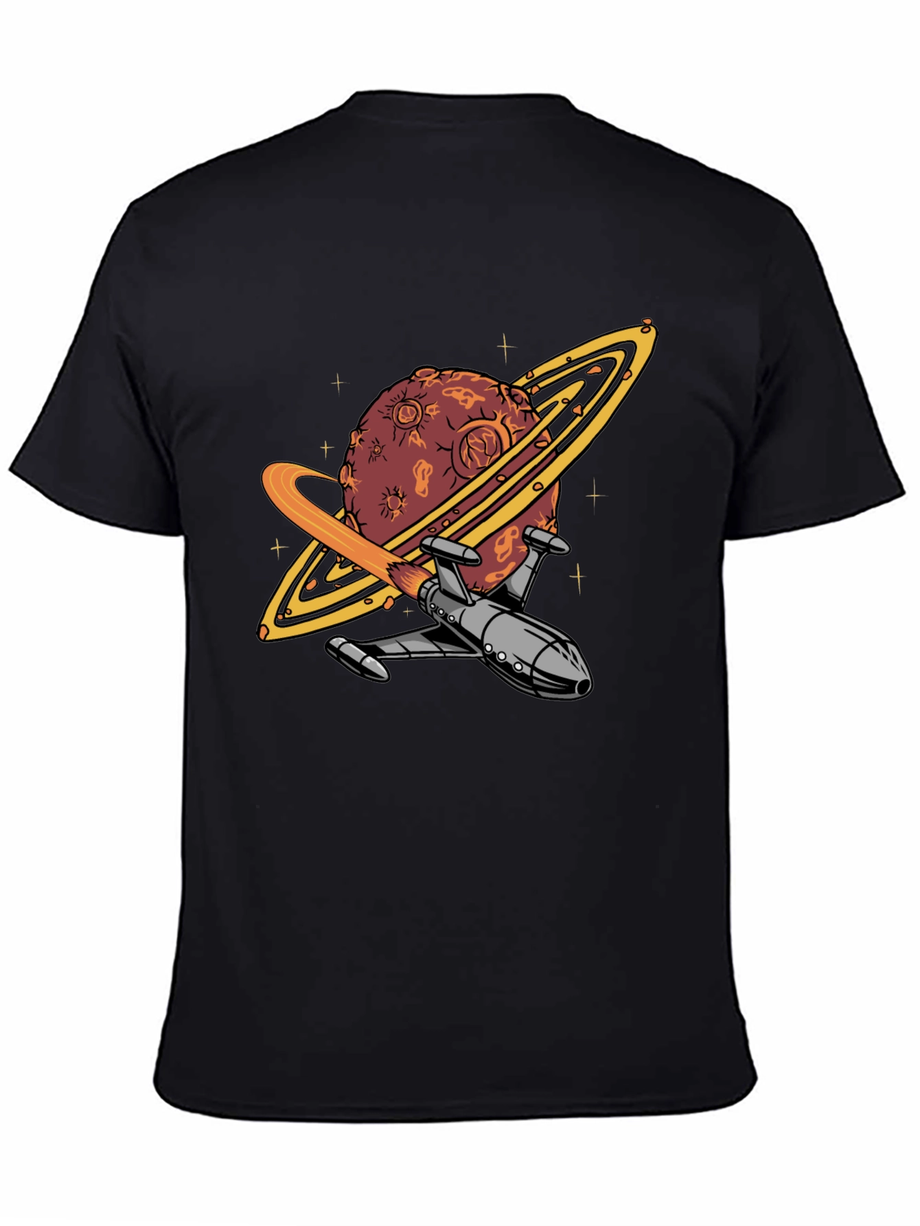 Planet Rocket T-Shirt - Space Adventure Tee