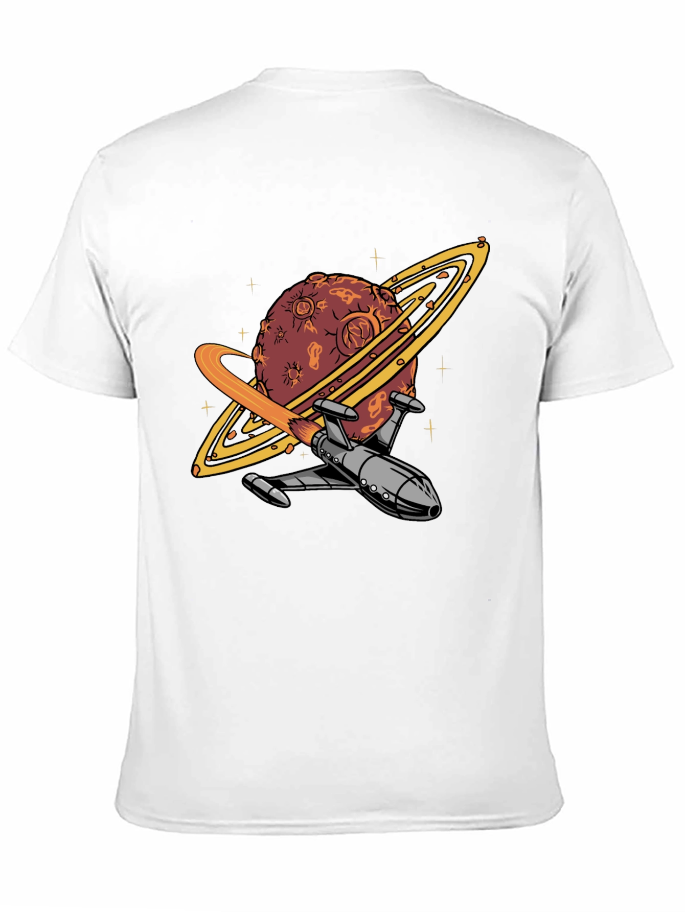 Planet Rocket T-Shirt - Space Adventure Tee