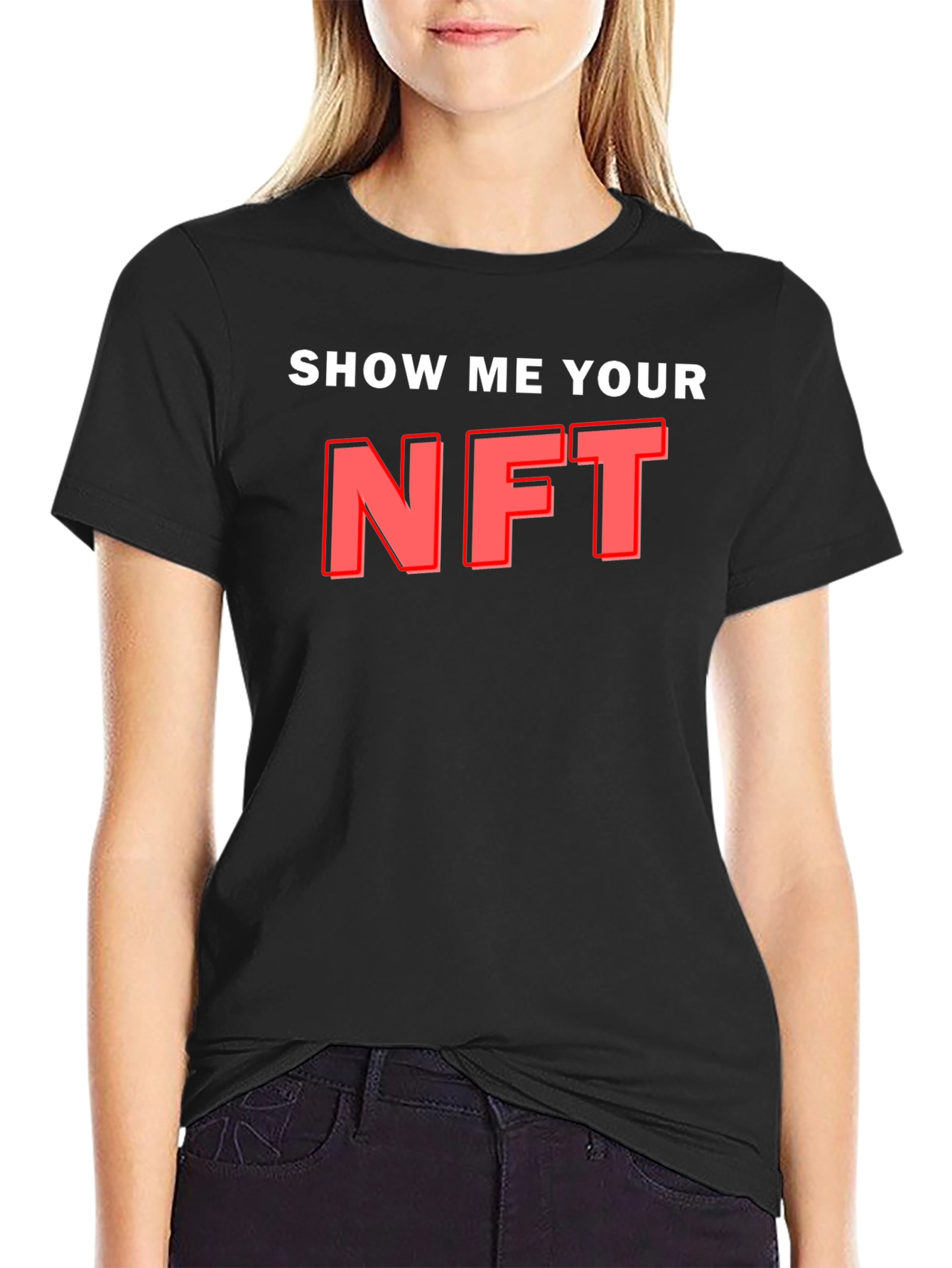 Show Me Your NFT T-Shirt Black
