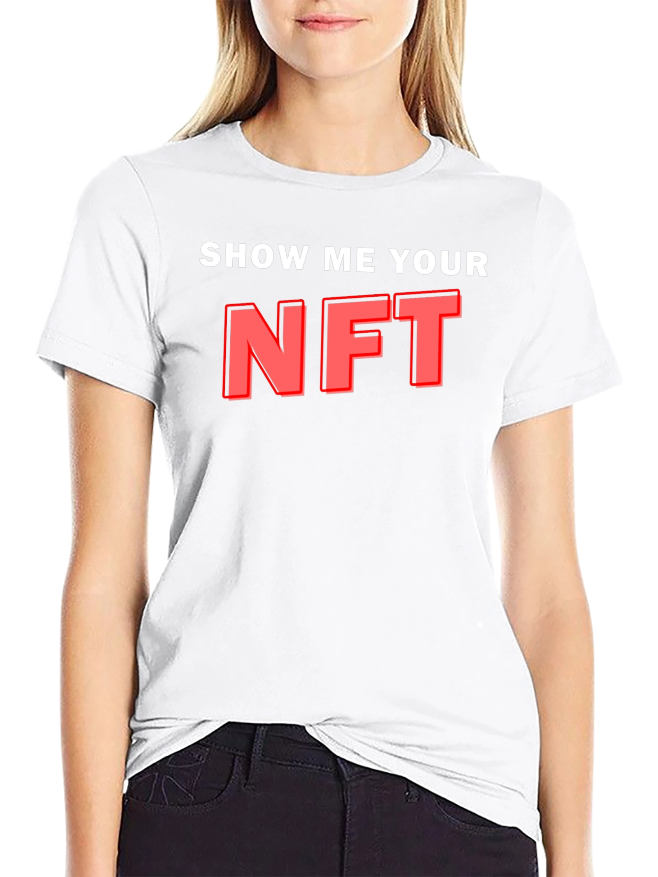 Show Me Your NFT T-Shirt Black