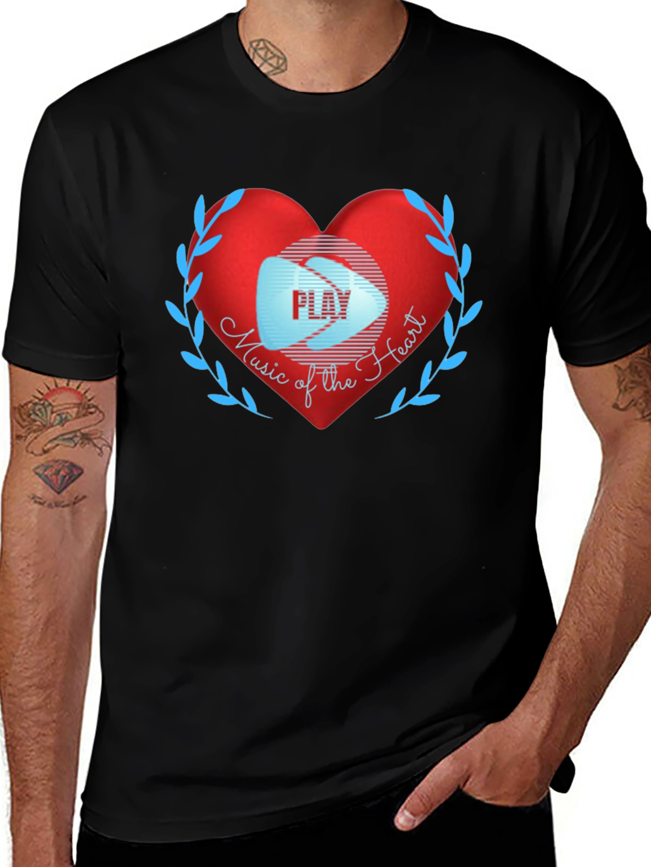 Music of the Heart Graphic Tee