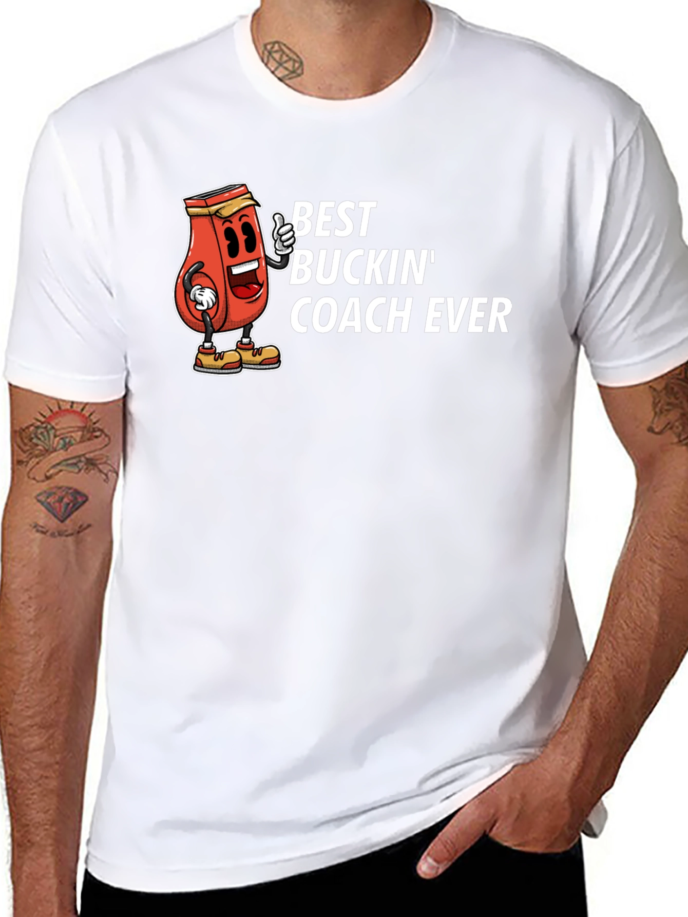 Best Buckin Coach Ever T-Shirt