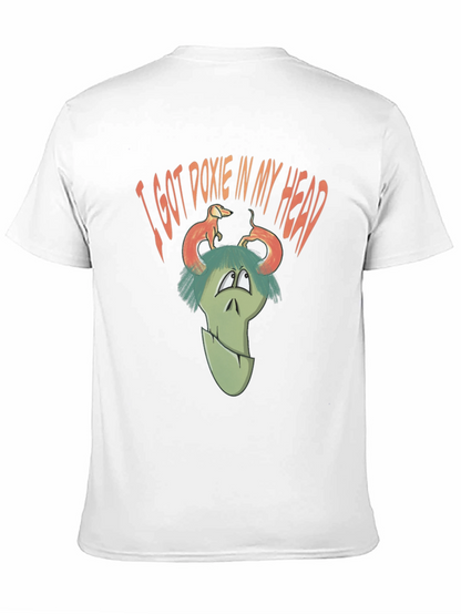 Doxie Head Graphic Tee - Unique Novelty T-Shirt