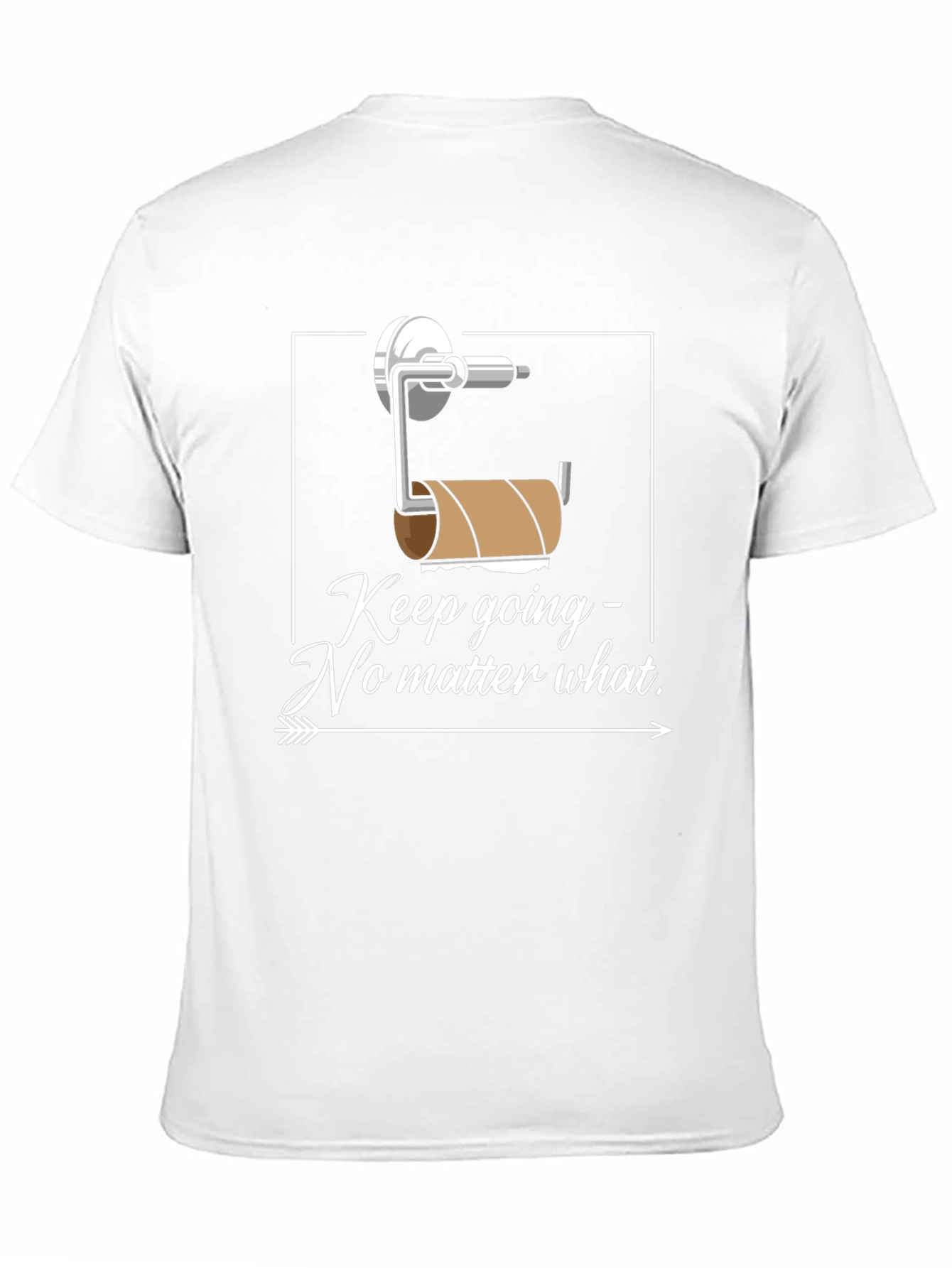 Keep Going Humor Graphic T-Shirt