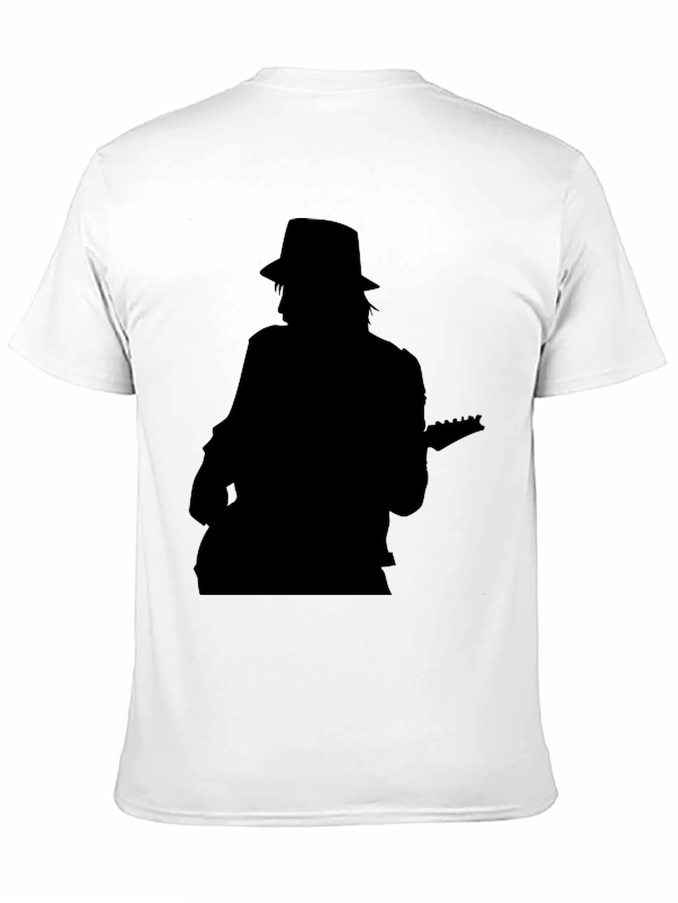 Silhouette Musician Graphic Tee - Classic Black T-Shirt