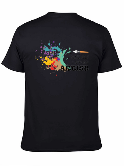 Trust Me I am An Artist Black T-Shirt