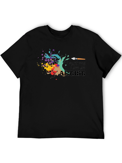 Trust Me I am An Artist Black T-Shirt