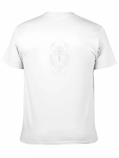 Tribal Design Black T-Shirt