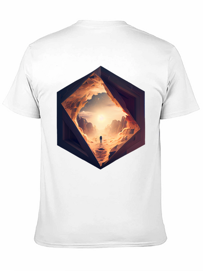Abstract Desert Portal Graphic Tee