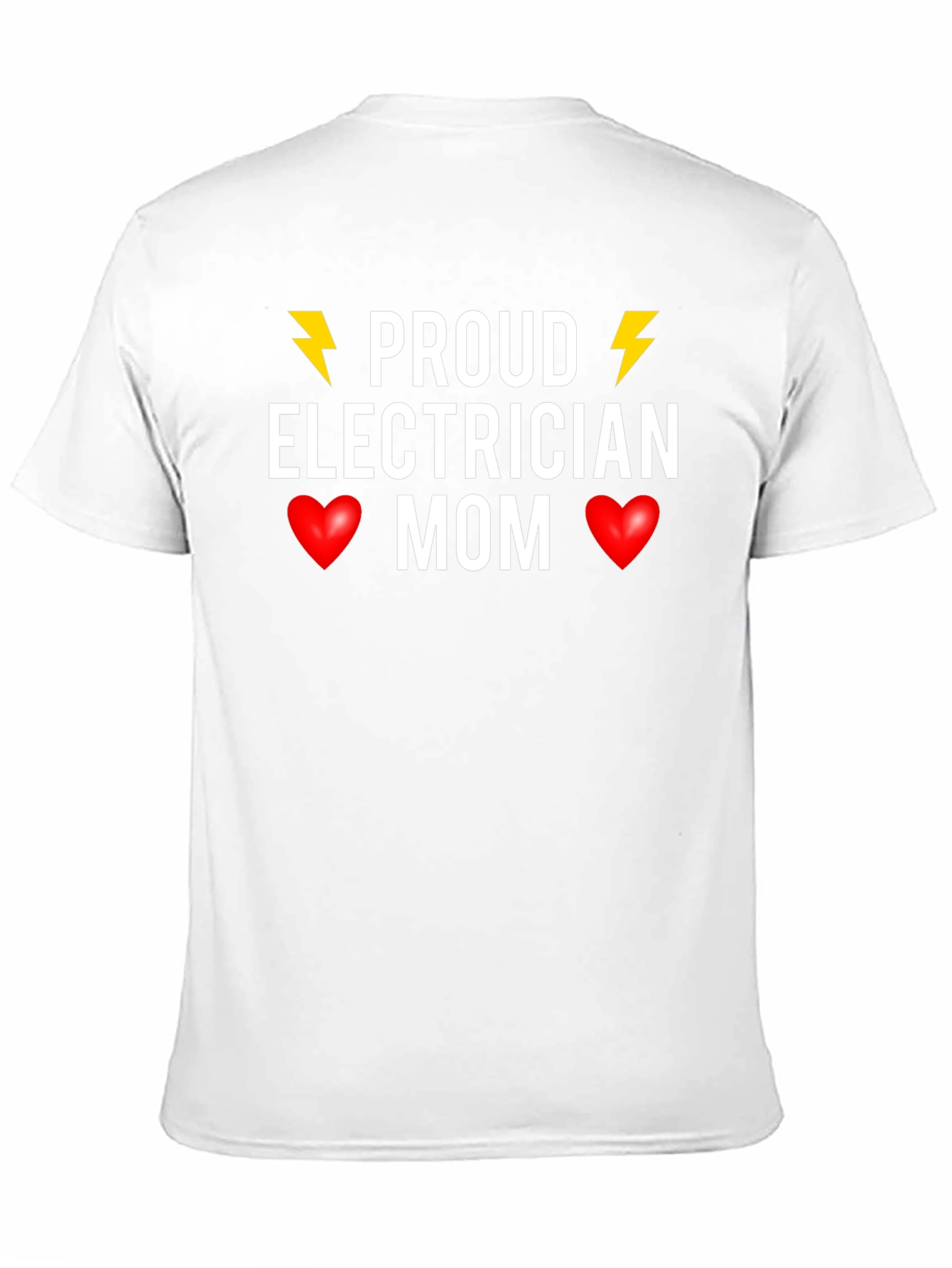 Proud Electrician Mom T-Shirt - Novelty Gift