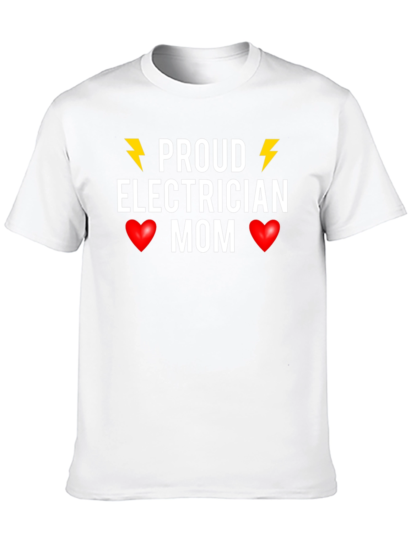 Proud Electrician Mom T-Shirt - Novelty Gift