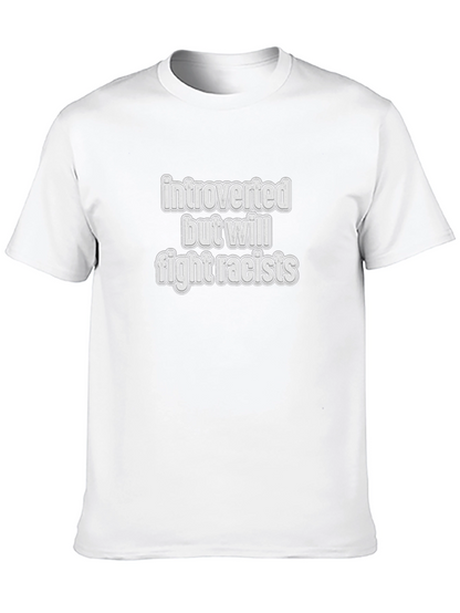 Introverted Anti-Racist Graphic Tee
